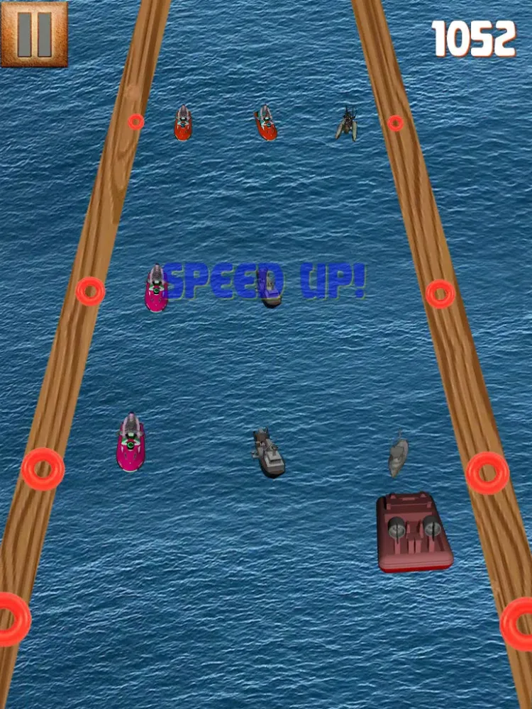 Zrzuty ekranu Ocean Wonders - Hovercraft Racing Game iPad 