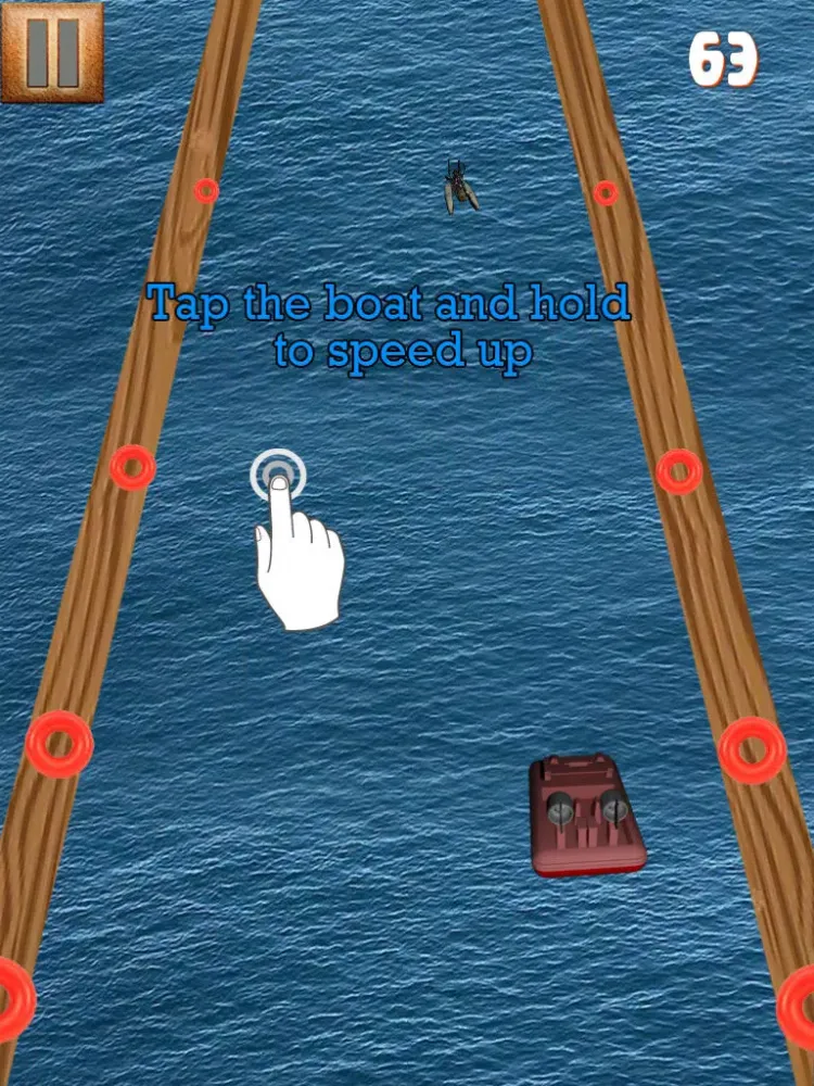 Zrzuty ekranu Ocean Wonders - Hovercraft Racing Game iPad 