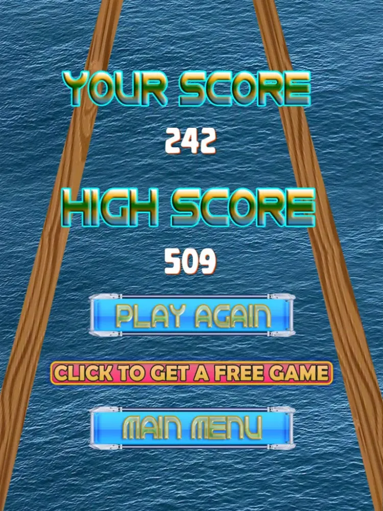 Zrzuty ekranu Ocean Wonders - Hovercraft Racing Game iPad 