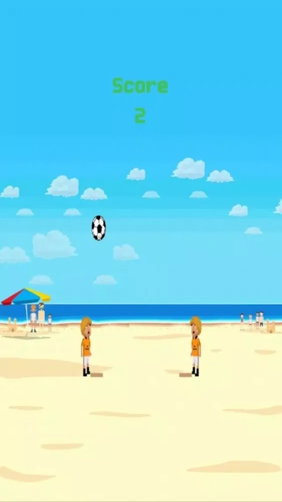 ภาพหน้าจอของ Real Juggling : Super Football Game