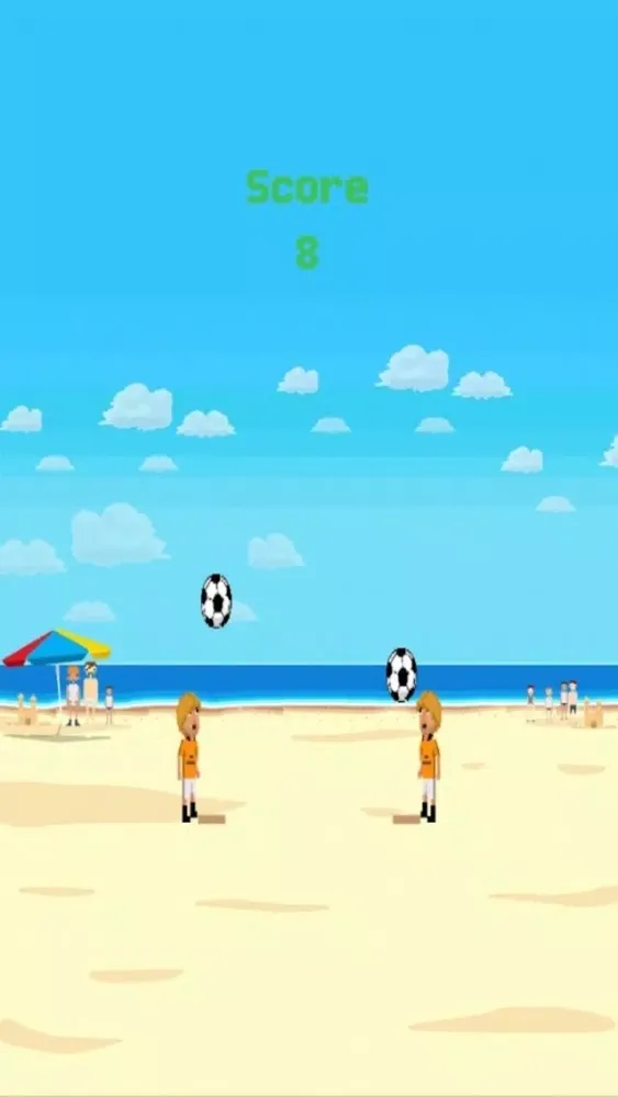 ภาพหน้าจอของ Real Juggling : Super Football Game