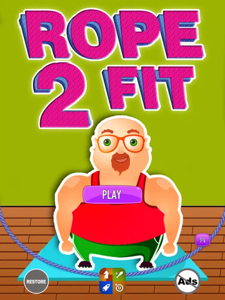 Capturas de tela do Rope To Fit - Jump, Cut Weight iPad 