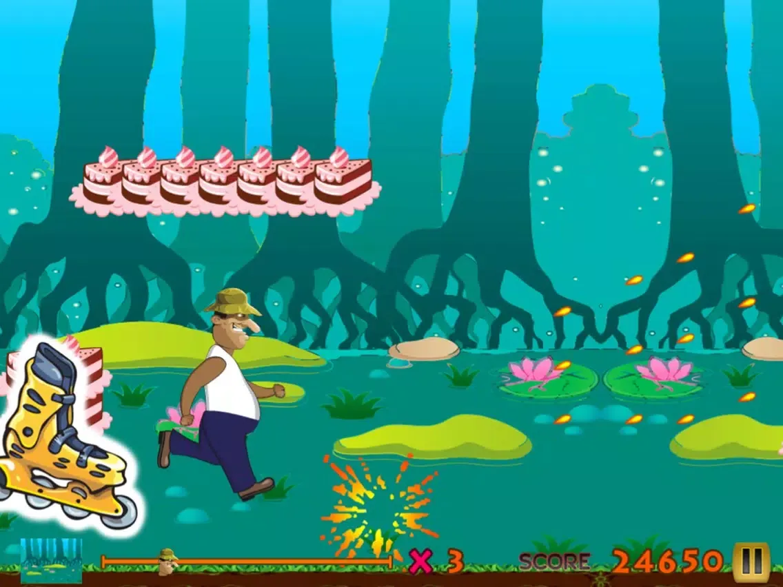 صور Swamp Race - People Run iPad 