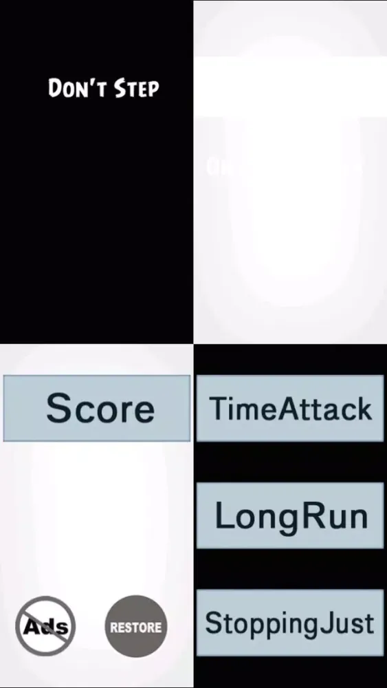 Don't Step The White Tile - New Sensation on iPhone and iPad Screenshots