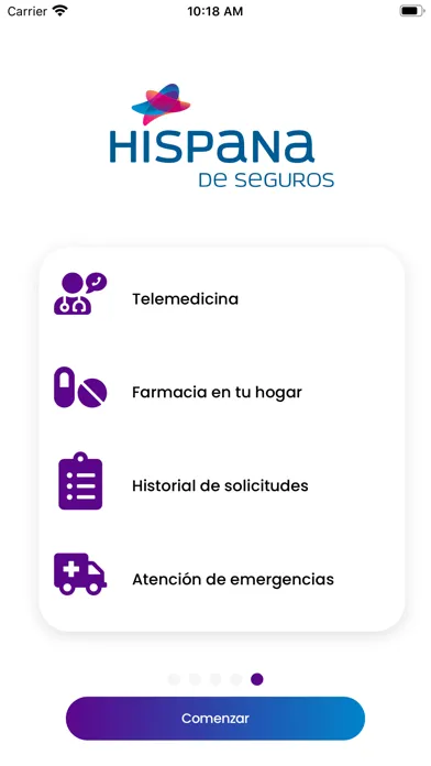 Zrzuty ekranu Telesalud Hispana de Seguros