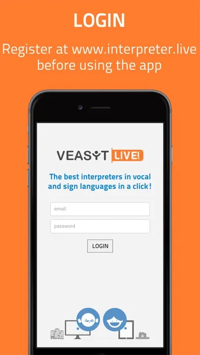 Capturas de pantalla de VEASYT Live! – Interpreter in a click