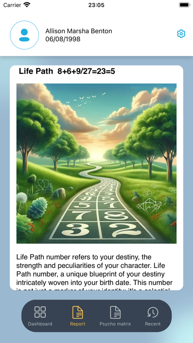 Capturas de pantalla de Numerology RadiantGuide