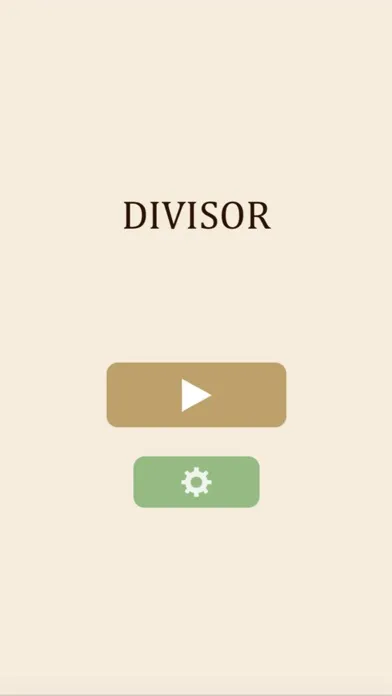 Tangkapan layar Divisor