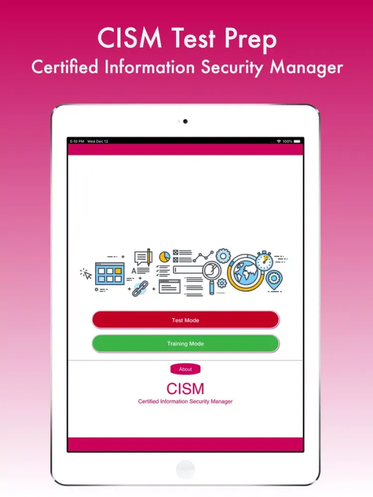 Zrzuty ekranu CISM Mastery Test Prep iPad 