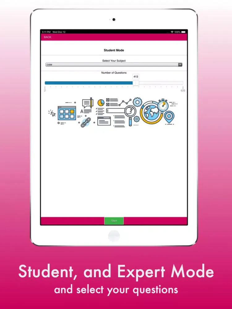 Zrzuty ekranu CISM Mastery Test Prep iPad 