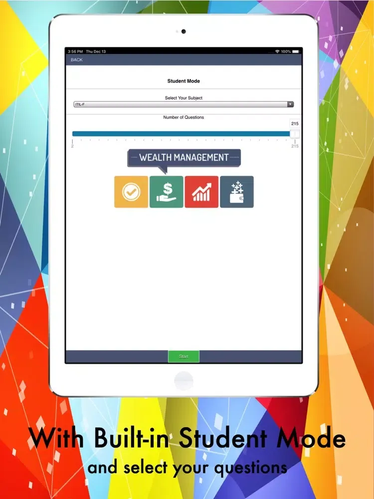 Tangkapan layar ITIL Mastery: ITIL Foundation iPad 
