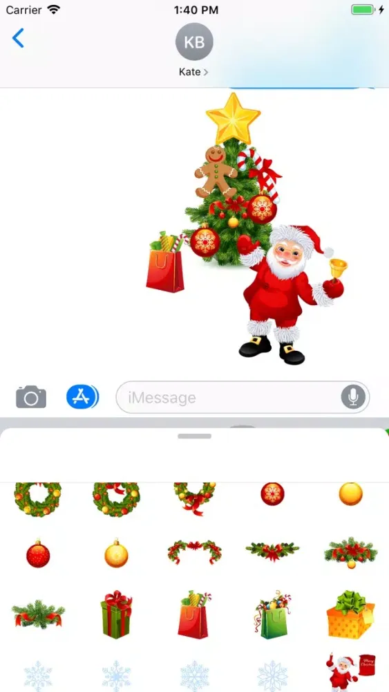 Capturas de tela do Create your Christmas Trees