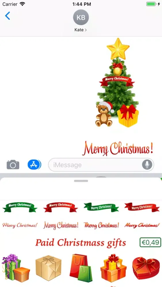 Capturas de tela do Create your Christmas Trees