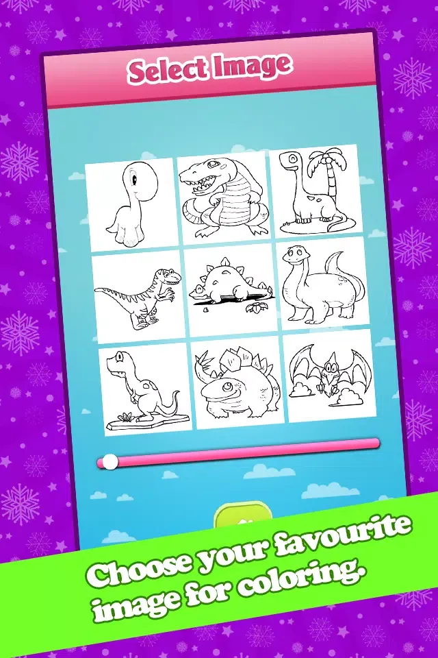 Kids Dino Coloring Book Pages Screenshots