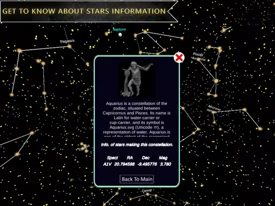 SkyView - Star Walk Map Guide iPad  Screenshots
