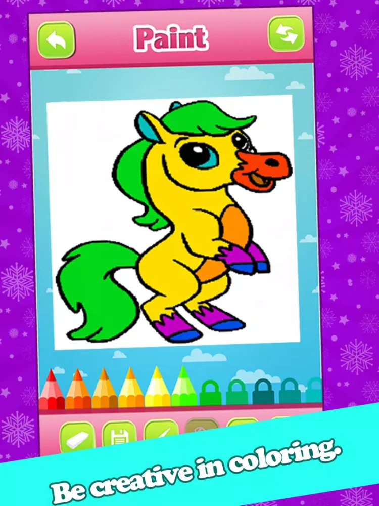 Animals Coloring Book-Free Fun Color Therapy Pages iPad 应用截图