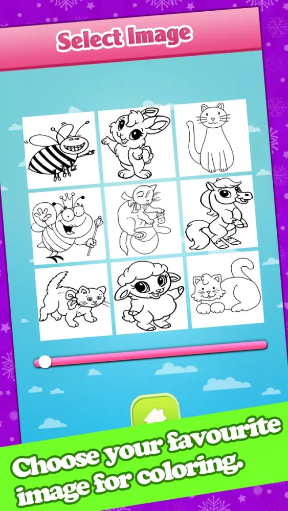 Animals Coloring Book-Free Fun Color Therapy Pages应用截图