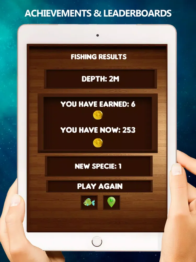 Ultimate FishingNinja Wild Catch Endless Game iPad  Screenshots