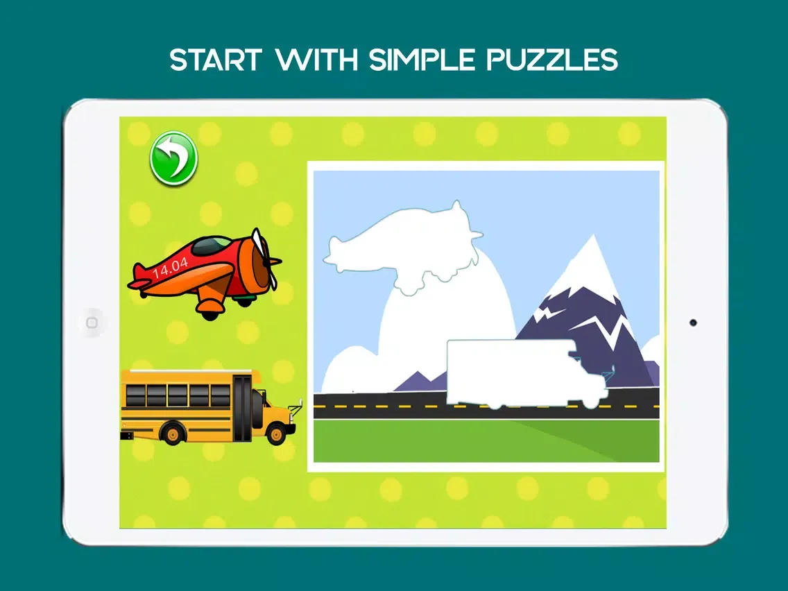 Tangkapan skrin Smart Alphabet Jigsaw Puzzle Game For Kids Fun iPad 
