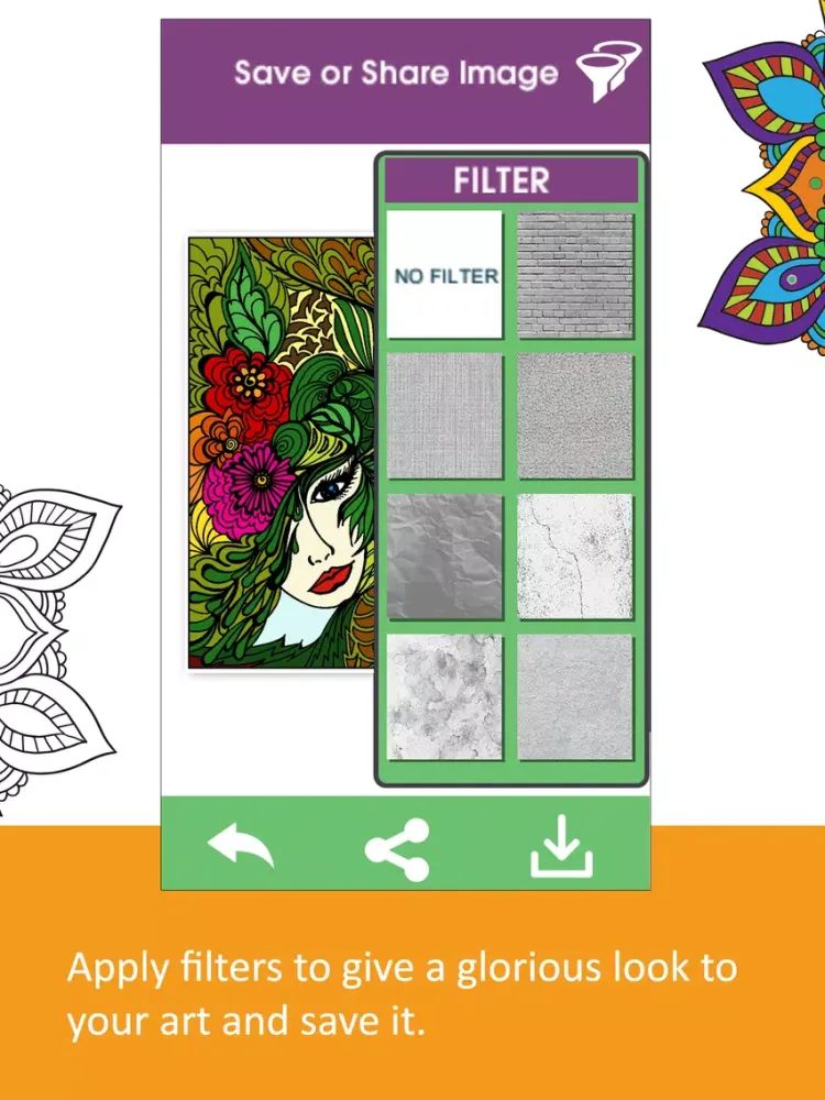 Zrzuty ekranu Colour Break -Adult coloring book for creative minds iPad 