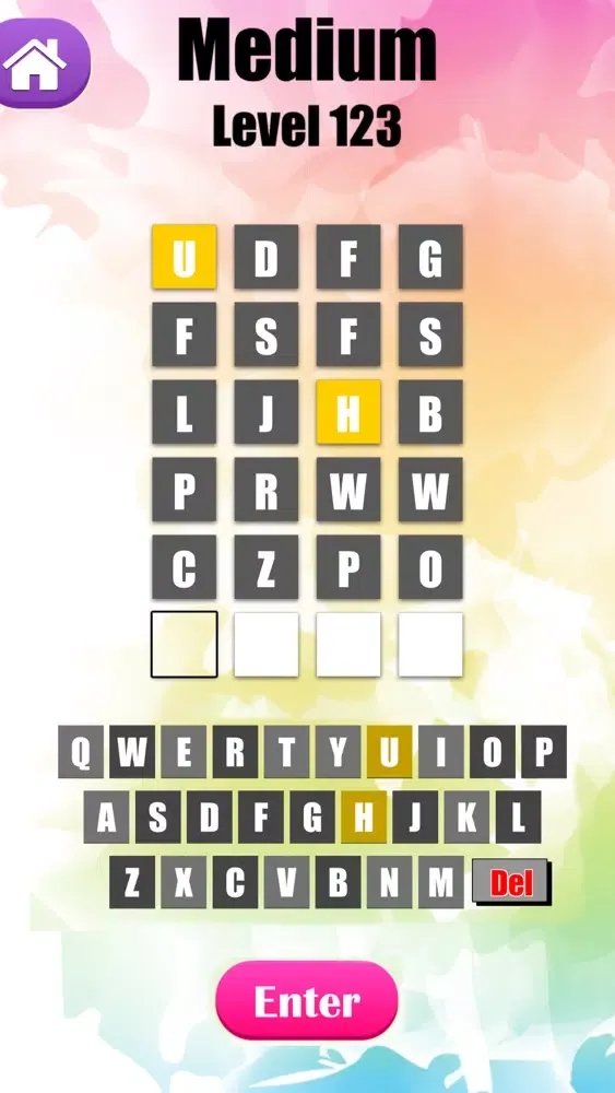 Tangkapan skrin Word Search Brain Puzzles