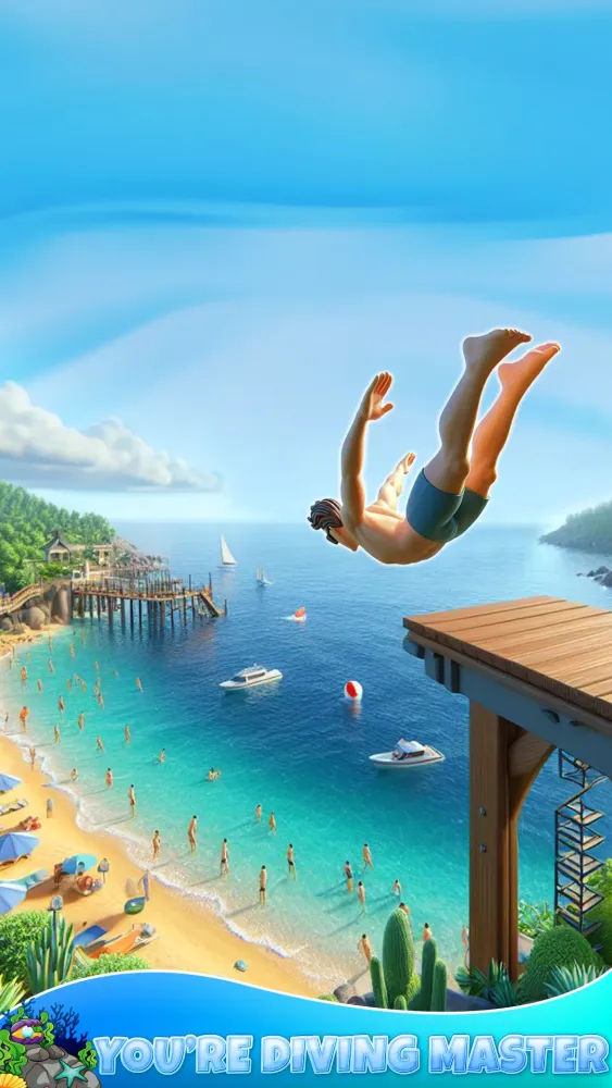 Tangkapan layar Flip Diving Master: Flip Games