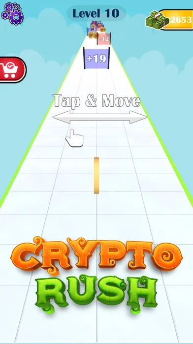 Crypto Rush 3D Coin Roll Race Screenshots