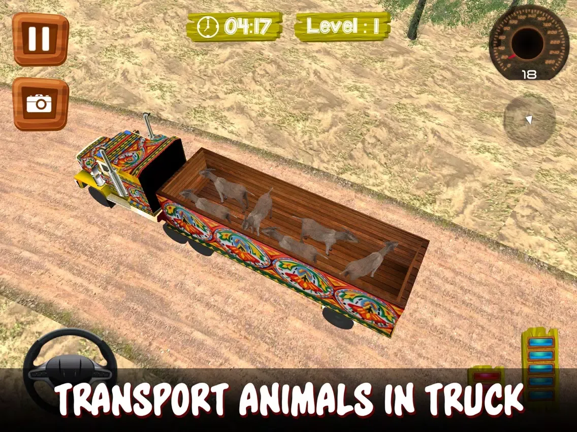 Tangkapan layar Eid ul Adha Animal Transport iPad 