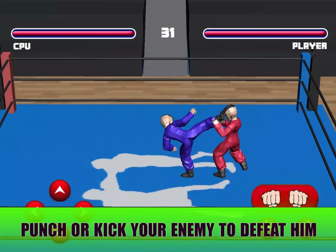 Face Fighter Physics-Classic Karate Face Kicker iPad Screenshots