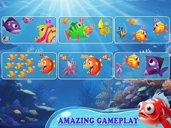 Capturas de pantalla de Fish Eat Fish Hunting Games iPad 