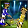 Hockey Physics Game-Glow Hockey Soccer Jump Fun