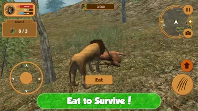 Capturas de pantalla de Wild Lion Simulator Attack 3D