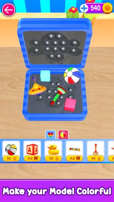 Tangkapan layar DIY Pop It Fidget Toys Maker