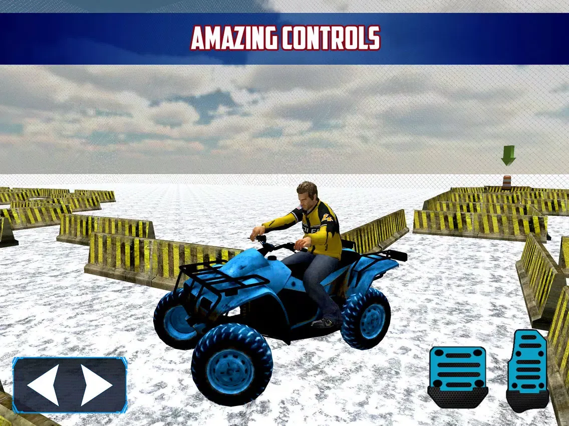 Snow Bike Parking 3D Extreme Mountain Simulator iPad 應用截圖
