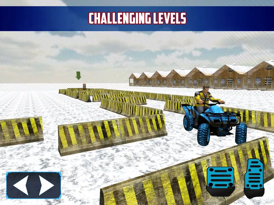 Snow Bike Parking 3D Extreme Mountain Simulator iPad 應用截圖