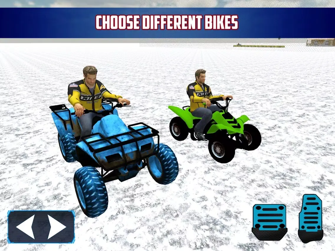 Snow Bike Parking 3D Extreme Mountain Simulator iPad 應用截圖