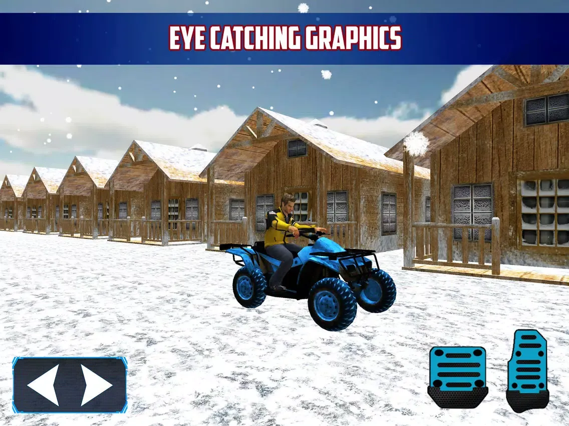 Snow Bike Parking 3D Extreme Mountain Simulator iPad 應用截圖