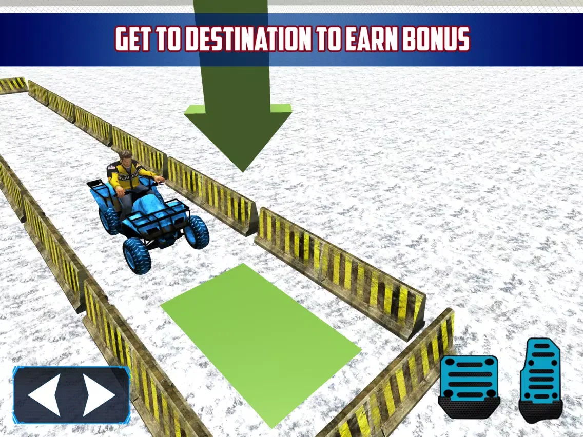 Snow Bike Parking 3D Extreme Mountain Simulator iPad 應用截圖