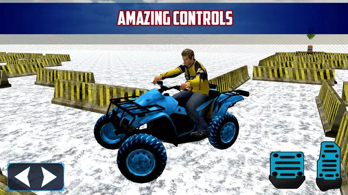Snow Bike Parking 3D Extreme Mountain Simulator應用截圖