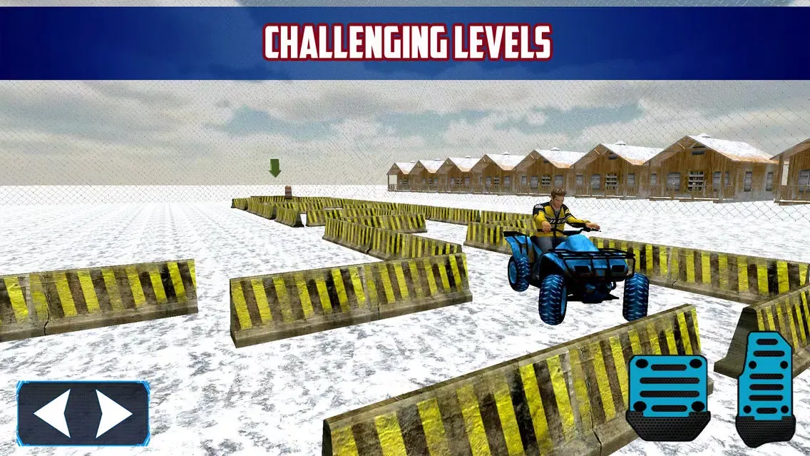 Snow Bike Parking 3D Extreme Mountain Simulator應用截圖