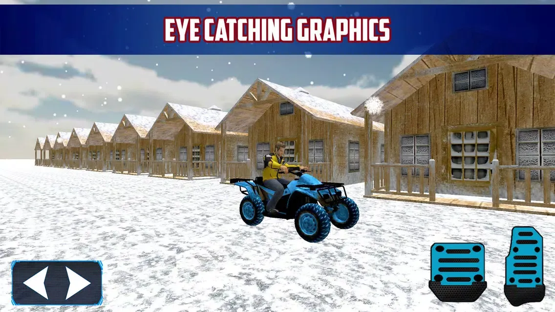 Snow Bike Parking 3D Extreme Mountain Simulator應用截圖