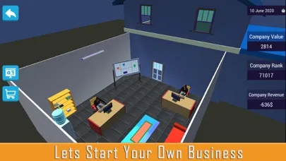 Startup Business 3D Simulator स्क्रीनशॉट