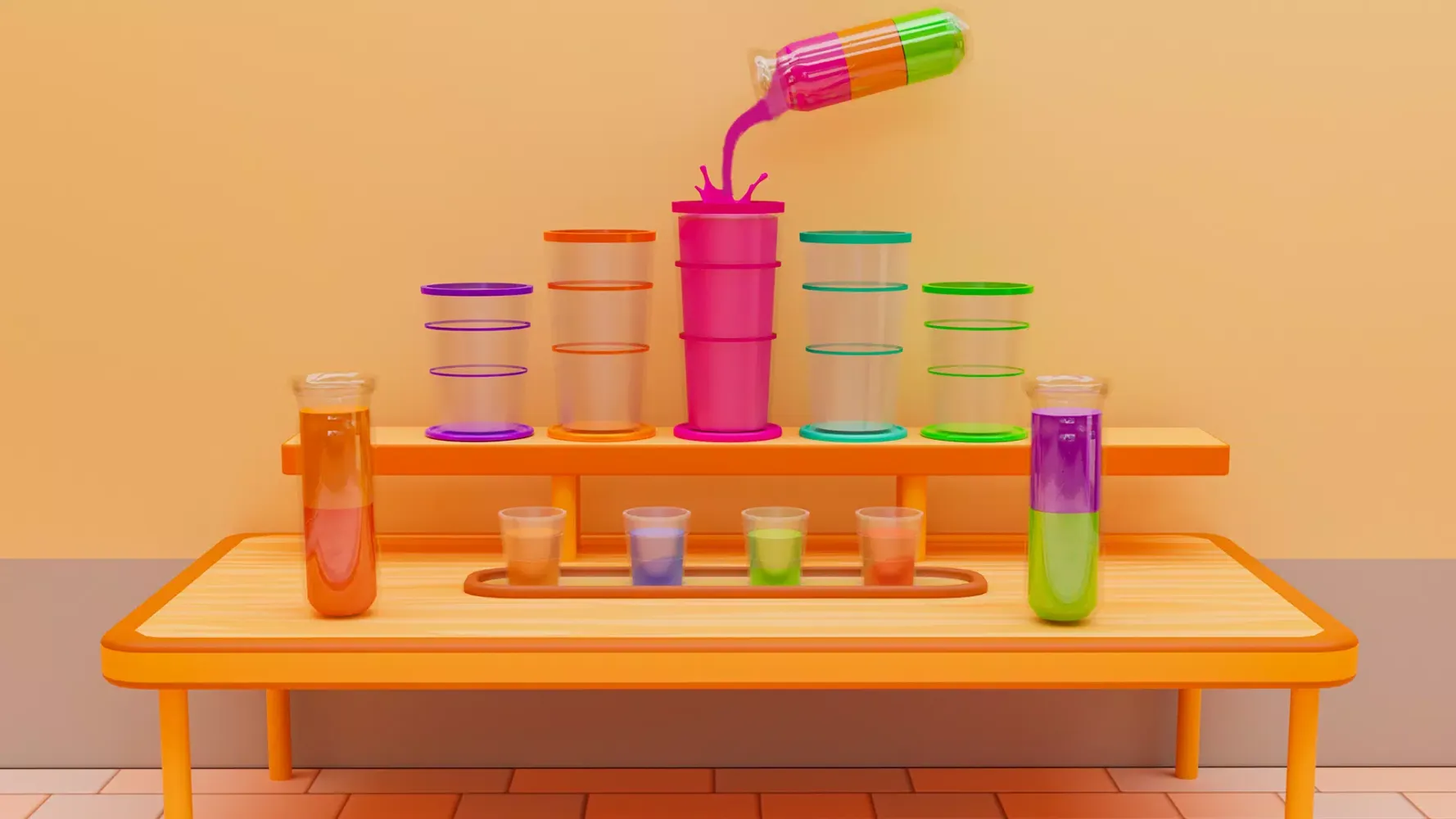 Water Jam Sort应用截图