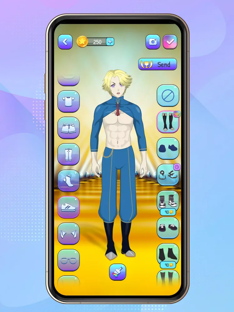 Anime Boys Dress Up Games應用截圖