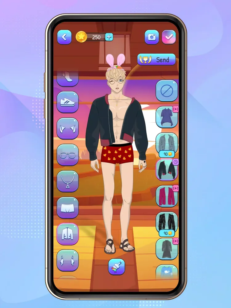 Anime Boys Dress Up Games應用截圖