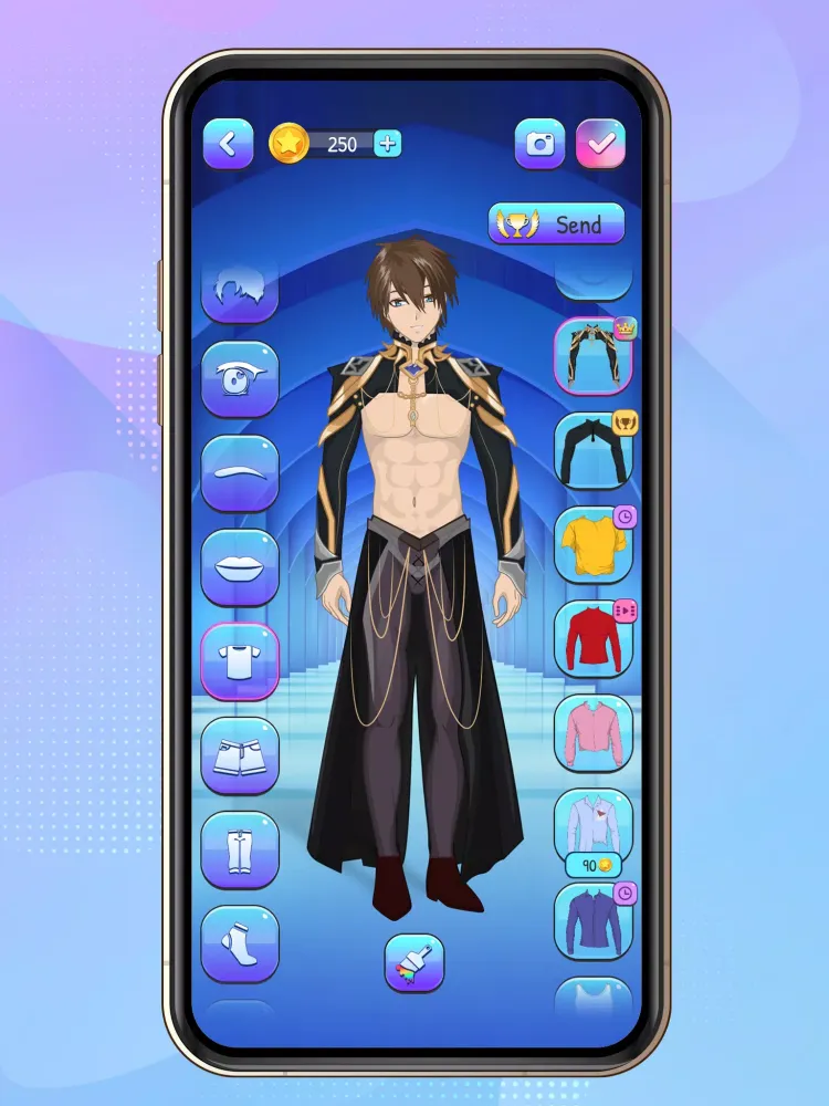 Anime Boys Dress Up Games應用截圖
