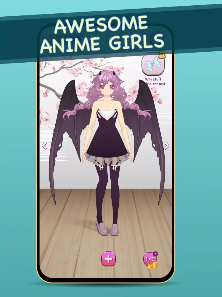 Ảnh chụp màn hình của Anime Dress Up