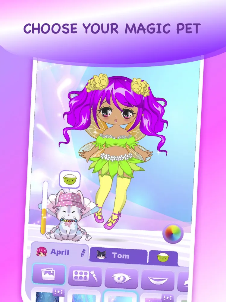 صور Fairy Dress Up Avatar Creator