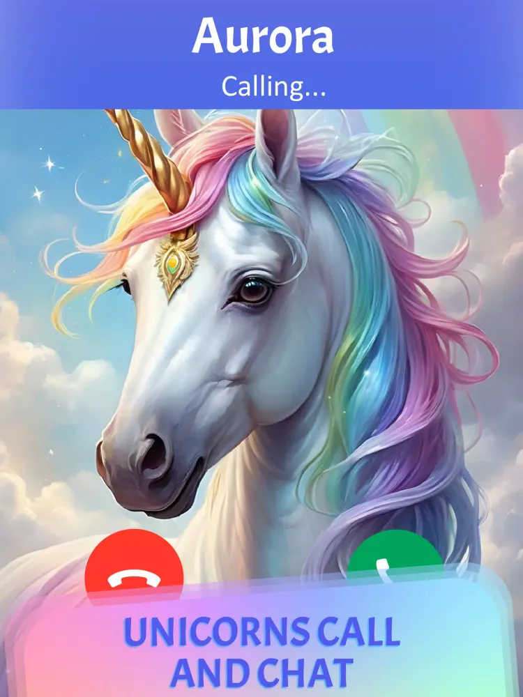 Unicorn Prank Call & Chat应用截图