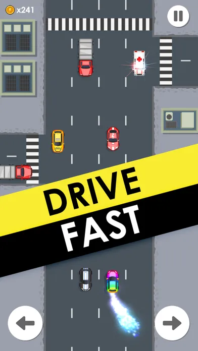 Drive Fast -  2d Retro Racing Screenshots